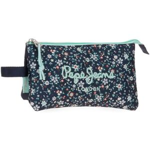 Pepe Jeans Alenka Triple Case Blå 22 x 12 x 5 cm Polyester av Joumma Bags av Joumma Bags, Blå, Trefaldigt fodral Pepe Jeans Alenka Triple Case Blå 22 x 12 x 5 cm Polyester av Joumma Bags av Joumma Bags, Blå, Trefaldigt fodral