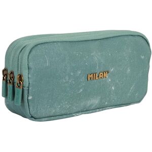 MILAN ® Pennfodral 3 dragkedjor Lava-serien, grön MILAN ® Pennfodral 3 dragkedjor Lava-serien, grön