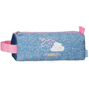 Enso Dreamer runt fodral blå 22 x 8,5 x 8 cm polyester av joumma väskor, Blå, rund fodral Enso Dreamer runt fodral blå 22 x 8,5 x 8 cm polyester av joumma väskor, Blå, rund fodral