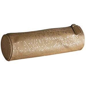 Exacompta 994823E rund väska/väska syntetiskt material med kopparförgyllning 21 cm x 10 cm Meline kollektion Capuccino färg Exacompta 994823E rund väska/väska syntetiskt material med kopparförgyllning 21 cm x 10 cm Meline kollektion Capuccino färg