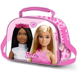 KARACTERMANIA Barbie Fashion-3D lunchväska, rosa, 10 x 26 cm, Rosa, En storlek, 3D lunchväska mode KARACTERMANIA Barbie Fashion-3D lunchväska, rosa, 10 x 26 cm, Rosa, En storlek, 3D lunchväska mode