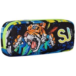 SJ GANG STYLE JAM GANG Valpar Pennfodral, Barn och ungdomar, Blå, En Storlek, Blå, Taglia Unica, Skolan SJ GANG STYLE JAM GANG Valpar Pennfodral, Barn och ungdomar, Blå, En Storlek, Blå, Taglia Unica, Skolan