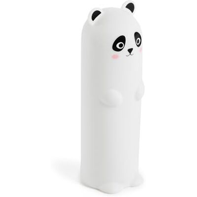 Back2Fun Glödande i mörkret, mjukt silikonfodral, Ø65 x 19 cm, dragkedja bak, Kawaii-stil för tillbaka till svansen, Panda Back2Fun Glödande i mörkret, mjukt silikonfodral, Ø65 x 19 cm, dragkedja bak, Kawaii-stil för tillbaka till svansen, Panda