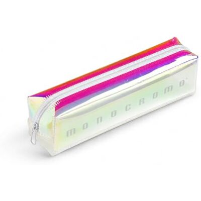 Pigna Iridescent Pencil Case White Pigna Iridescent Pencil Case White