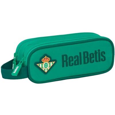 safta Real Betis Balompe Dubbelt pennfodral för barn i skolåldern, bekvämt och mångsidigt pennfodral för barn i skolåldern, kvalitet och hållbarhet, 21 x 6 x 8 cm, blågrön, M, vardaglig, Blågrön, M safta Real Betis Balompe Dubbelt pennfodral för barn i skolåldern, bekvämt och mångsidigt pennfodral för barn i skolåldern, kvalitet och hållbarhet, 21 x 6 x 8 cm, blågrön, M, vardaglig, Blågrön, M