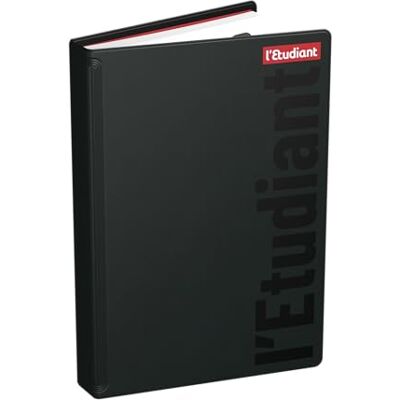 Oxford L'ETUDIANT BAC PREMIERE skoldagbok 2024-2025 vadderad filt 12 x 18 cm dagligen svart Oxford L'ETUDIANT BAC PREMIERE skoldagbok 2024-2025 vadderad filt 12 x 18 cm dagligen svart