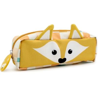 Les Déglingos Enkelt skolpennfodral Cyranos Le Renard dagis i CP pojke och flicka rolig djurväska från 3 år senapsgul Les Déglingos Enkelt skolpennfodral Cyranos Le Renard dagis i CP pojke och flicka rolig djurväska från 3 år senapsgul