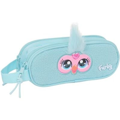 safta FURBY Dubbelt pennfodral för barn i skolåldern, bekvämt och mångsidigt pennfodral för barn i skolåldern, kvalitet och hållbarhet, 21 x 6 x 8 cm, ljusblå, M, ledigt, Ljusblå, M, Avslappnad safta FURBY Dubbelt pennfodral för barn i skolåldern, bekvämt och mångsidigt pennfodral för barn i skolåldern, kvalitet och hållbarhet, 21 x 6 x 8 cm, ljusblå, M, ledigt, Ljusblå, M, Avslappnad