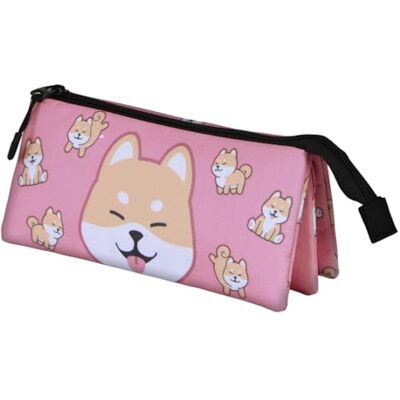 Oh My Pop! Oh My Pop Shiba-Triple Pennfodral, Rosa, 23 x 11 cm, Rosa Oh My Pop, En storlek, Trippel pennfodral Oh My Pop! Oh My Pop Shiba-Triple Pennfodral, Rosa, 23 x 11 cm, Rosa Oh My Pop, En storlek, Trippel pennfodral