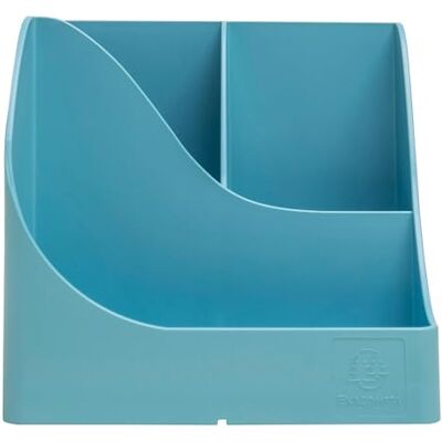 Exacompta Ref. 69591D 1 Pen Wave Pop N'Co Cyan pennkopp med 5 fack 4 höga fack för stora redskap och 1 lågt fack för små redskap Exacompta Ref. 69591D 1 Pen Wave Pop N'Co Cyan pennkopp med 5 fack 4 höga fack för stora redskap och 1 lågt fack för små redskap