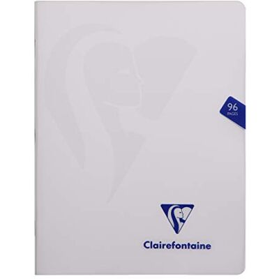 Clairefontaine 303740C Lot de 10 album Agrafés Mimesys – 17 x 22 cm – 96 sidor Unies Blanches – papper 90 g – Couverture Polypro transparent – Couleurs aléatoires Clairefontaine 303740C Lot de 10 album Agrafés Mimesys – 17 x 22 cm – 96 sidor Unies Blanches – papper 90 g – Couverture Polypro transparent – Couleurs aléatoires
