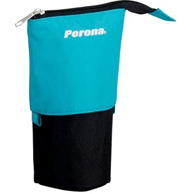 PERONA Unisex, barn PR-56948 pennfodral och flöjthållare, färgad, storlek, färgad, One size PERONA Unisex, barn PR-56948 pennfodral och flöjthållare, färgad, storlek, färgad, One size