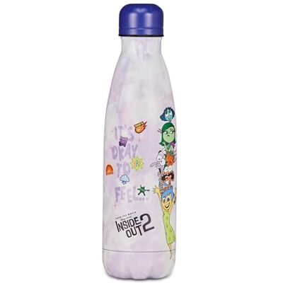 Seven Inside Out 2 Termisk Vattenflaska, lila, håller temperaturen upp till 24 timmar, vattenflaska skola och fritid, flickor, Lila, Taglia Unica, Modern Seven Inside Out 2 Termisk Vattenflaska, lila, håller temperaturen upp till 24 timmar, vattenflaska skola och fritid, flickor, Lila, Taglia Unica, Modern