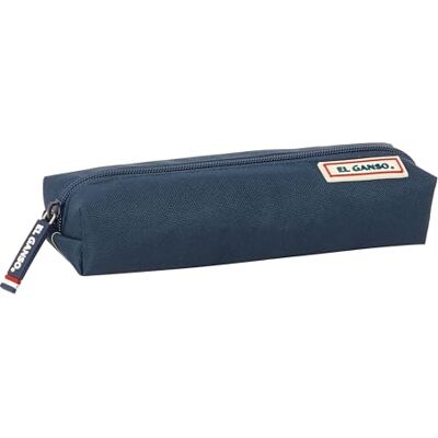 safta EL GANSO ECLIPSE rektangulärt pennfodral för barn, barnfodral, perfekt för skolbarn, bekväm och mångsidig, kvalitet och styrka, 22 x 7 x 40 cm, Marinblå, M, Avslappnad safta EL GANSO ECLIPSE rektangulärt pennfodral för barn, barnfodral, perfekt för skolbarn, bekväm och mångsidig, kvalitet och styrka, 22 x 7 x 40 cm, Marinblå, M, Avslappnad