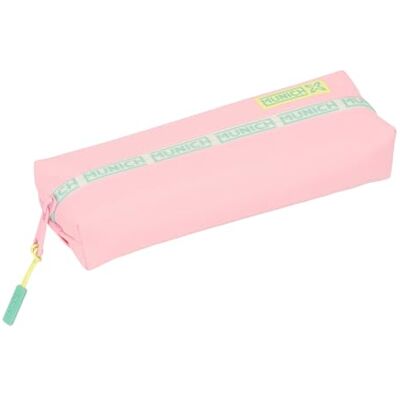 safta MUNICH CANDY Rektangulärt pennfodral för barn, barnfodral, perfekt för skolbarn, bekväm och mångsidig, kvalitet och styrka, 22 x 7 x 40 cm, Ljusrosa, M, Avslappnad safta MUNICH CANDY Rektangulärt pennfodral för barn, barnfodral, perfekt för skolbarn, bekväm och mångsidig, kvalitet och styrka, 22 x 7 x 40 cm, Ljusrosa, M, Avslappnad