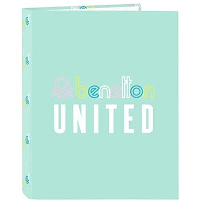 safta Mapp med Folios 4 Benetton World ringar, 265x330 mm safta Mapp med Folios 4 Benetton World ringar, 265x330 mm