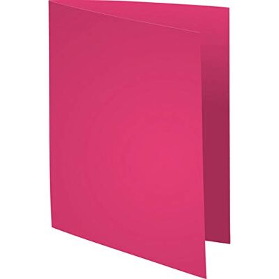 Exacompta 10 förpackningar à 100 innermappar Flash 80 g/m2 fuchsia Exacompta 10 förpackningar à 100 innermappar Flash 80 g/m2 fuchsia