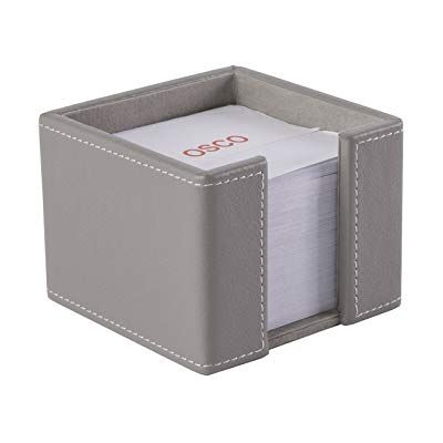 OSCO GRYPUMP1 Konstläder Memo Pad Hållare Grå OSCO GRYPUMP1 Konstläder Memo Pad Hållare Grå