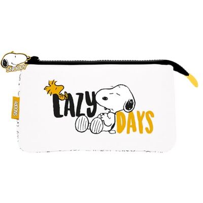 Grupo Erik 3 Compartment Pencil Case Snoopy Stationery School Pencil Case, Cute Makeup Bag, Back To School Supplies, Office Stationery Supplies Snoopy Gifts For Dog Lovers Med dragkedja, tillbaka till skolan, kontors- och kontorsmaterial, 21 x 11,8 Grupo Erik 3 Compartment Pencil Case Snoopy Stationery School Pencil Case, Cute Makeup Bag, Back To School Supplies, Office Stationery Supplies Snoopy Gifts For Dog Lovers Med dragkedja, tillbaka till skolan, kontors- och kontorsmaterial, 21 x 11,8