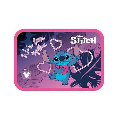 Seven Lilo & Stitch barnlåda förskola och skola, rosa och lila, 0,85 liter, dagis och grundskola, flicka, Xx, Modern Seven Lilo & Stitch barnlåda förskola och skola, rosa och lila, 0,85 liter, dagis och grundskola, flicka, Xx, Modern