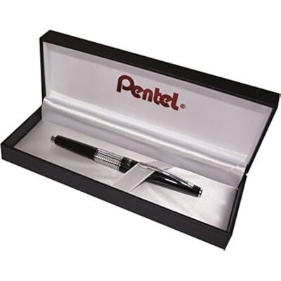 Pentel P1035-A-BOX Svart metallfodral - Penna Pentel P1035-A-BOX Svart metallfodral - Penna