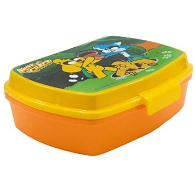ALMACENESADAN 4829, Mike Crack-retur pack; sammansatt av Lunchbox-mångfärgad rektangulär smörgås, återanvändbar produkt, BPA-fri ALMACENESADAN 4829, Mike Crack-retur pack; sammansatt av Lunchbox-mångfärgad rektangulär smörgås, återanvändbar produkt, BPA-fri