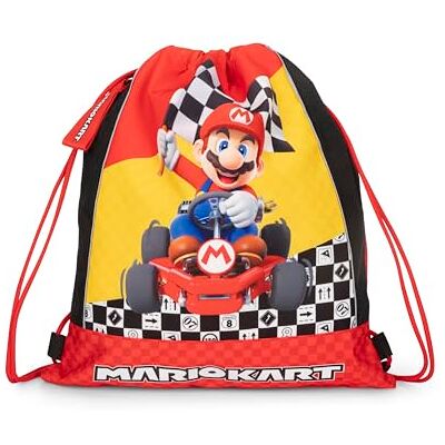 Franco Cosimo Panini MARIO KART Officiell Mario Kart Dragkedja, Kompakt och mångsidig, nätbaksida och stängd ficka med dragkedja, perfekt för gym, skola, resor, pennfodral, babypresent, 34 x 42 cm, röd, Röd, 34x42 cm, Franco Cosimo Panini MARIO KART Officiell Mario Kart Dragkedja, Kompakt och mångsidig, nätbaksida och stängd ficka med dragkedja, perfekt för gym, skola, resor, pennfodral, babypresent, 34 x 42 cm, röd, Röd, 34x42 cm,