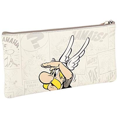Clairefontaine 812954C – platt fjädermapp "Asterix Comics", 11 x 22 cm, konstläder, tryckt, Obelix & Falbala Clairefontaine 812954C – platt fjädermapp "Asterix Comics", 11 x 22 cm, konstläder, tryckt, Obelix & Falbala