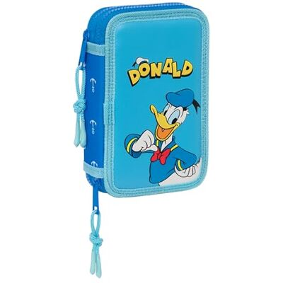 safta DONALD BARN Skolfodral för barn, Färgfodral, med 28 medföljande verktyg, perfekt för barn i åldrarna 5 till 14 år, bekvämt och mångsidigt, kvalitet och styrka, 12,5 x 4 x 19,5 cm, blå, Blå, safta DONALD BARN Skolfodral för barn, Färgfodral, med 28 medföljande verktyg, perfekt för barn i åldrarna 5 till 14 år, bekvämt och mångsidigt, kvalitet och styrka, 12,5 x 4 x 19,5 cm, blå, Blå,