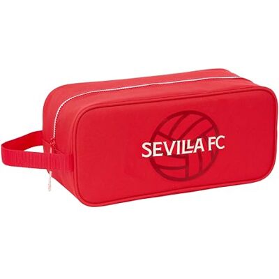 safta Sevilla FC Skoställ Medium, multifunktionell, sportväska, skolväska, fotboll, bekväm och mångsidig, 34 x 14 x 15 cm, röd, Röd röd, Estándar, tillfällig safta Sevilla FC Skoställ Medium, multifunktionell, sportväska, skolväska, fotboll, bekväm och mångsidig, 34 x 14 x 15 cm, röd, Röd röd, Estándar, tillfällig