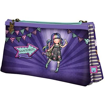 SANTORO safta Unisex barn pennfodral Gorjuss Fairground Up and Away 115 x 215 x 50 cm, färgglad, en storlek SANTORO safta Unisex barn pennfodral Gorjuss Fairground Up and Away 115 x 215 x 50 cm, färgglad, en storlek