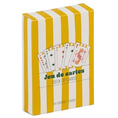 Clairefontaine 116286C Dolce Amore, Jeu de 54 cartes 9 x 6,5 CM Clairefontaine 116286C Dolce Amore, Jeu de 54 cartes 9 x 6,5 CM