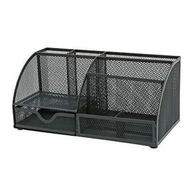 OSCO Stor Wiremesh skrivbordsorganisatör – grafit OSCO Stor Wiremesh skrivbordsorganisatör – grafit