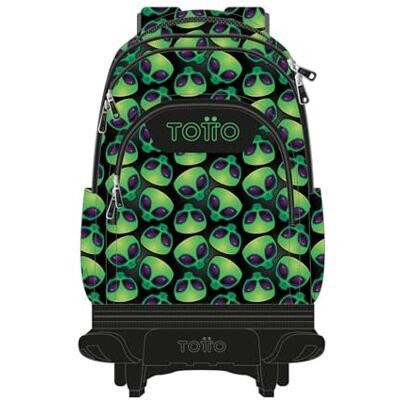 Totto Skolryggsäckar med hjul, 26 l kapacitet, olika modeller, med PC-ficka, teleskophandtag, sidofickor flaska, ergonomiska remmar, unika tryck Totto Skolryggsäckar med hjul, 26 l kapacitet, olika modeller, med PC-ficka, teleskophandtag, sidofickor flaska, ergonomiska remmar, unika tryck