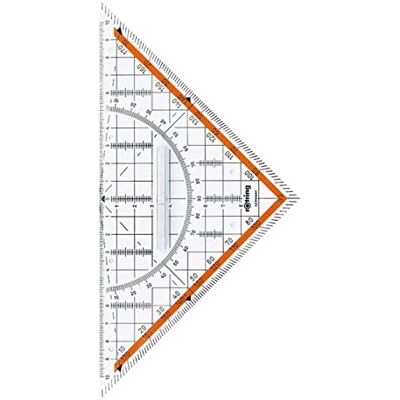 rOtring Centro stor geometri set fyrkant med handtag 23 cm rOtring Centro stor geometri set fyrkant med handtag 23 cm