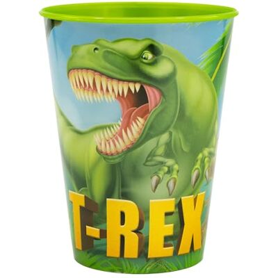 Stor Återanvändbar drickflaska för barn BPA-fri plast 260 ml DINOSAUR Stor Återanvändbar drickflaska för barn BPA-fri plast 260 ml DINOSAUR