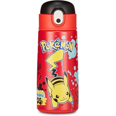Seven Pokémon – Termisk flaska, röd – vattenflaska som håller temperaturen upp till 24 h, vattenflaska för dagis, grundskola och fritid, barn, Röd, Taglia Unica, Modern Seven Pokémon – Termisk flaska, röd – vattenflaska som håller temperaturen upp till 24 h, vattenflaska för dagis, grundskola och fritid, barn, Röd, Taglia Unica, Modern