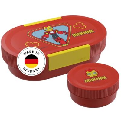 Sigg – LUMO Lunchlåda för barn Iron Man Plus – Innerskål och läckagesäker snackslåda – lämplig för mikrovågsugn och diskmaskin – BPA-fri – lätt – för skola, barn och fritid – röd – 800 ml Sigg – LUMO Lunchlåda för barn Iron Man Plus – Innerskål och läckagesäker snackslåda – lämplig för mikrovågsugn och diskmaskin – BPA-fri – lätt – för skola, barn och fritid – röd – 800 ml