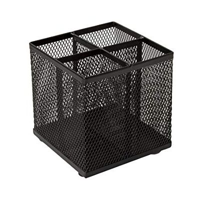 OSCO Wiremesh fyrkantig pennkruka – svart OSCO Wiremesh fyrkantig pennkruka – svart