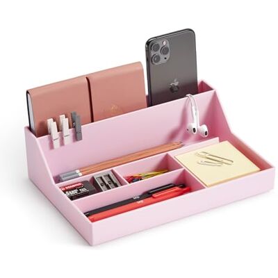 Miquelrius Desktop Organizer Bricka, Skrivbordsorganisator med stor kapacitet, Storlek 250 x 175 x 72 mm, Kompakt och motståndskraftig design, Idealisk för kontor och dokument, Rosa Miquelrius Desktop Organizer Bricka, Skrivbordsorganisator med stor kapacitet, Storlek 250 x 175 x 72 mm, Kompakt och motståndskraftig design, Idealisk för kontor och dokument, Rosa