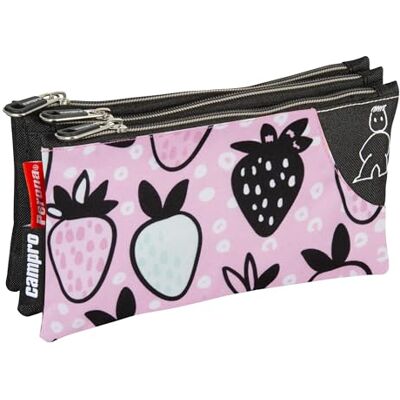 PERONA BAGS Campro Yazoo Perona trippel platt pennfodral 58858, Färg:, tillfällig PERONA BAGS Campro Yazoo Perona trippel platt pennfodral 58858, Färg:, tillfällig