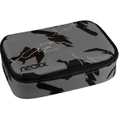 neoxx Skolpenal DUNK Dragon Thunder – plats för en vinkelhake – pennflik med 26 pennhållare – ca 23,5 x 17 x 6,5 cm – för skolelever neoxx Skolpenal DUNK Dragon Thunder – plats för en vinkelhake – pennflik med 26 pennhållare – ca 23,5 x 17 x 6,5 cm – för skolelever