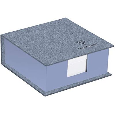 Clairefontaine 83522C Un Bloc Cube en Carton recouvert de Papier Jeans contenant 320 Feuillets Unis 9,8x9,8 cm papier ivoire 90g 11x11x5 cm Collection Jeans&Cocoa Clairefontaine 83522C Un Bloc Cube en Carton recouvert de Papier Jeans contenant 320 Feuillets Unis 9,8x9,8 cm papier ivoire 90g 11x11x5 cm Collection Jeans&Cocoa