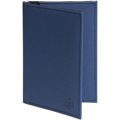 Exacompta 5105222E denim blandad bilväska 4 fack 2 genomskinliga fodral 14 x 10 cm blå färg Exacompta 5105222E denim blandad bilväska 4 fack 2 genomskinliga fodral 14 x 10 cm blå färg