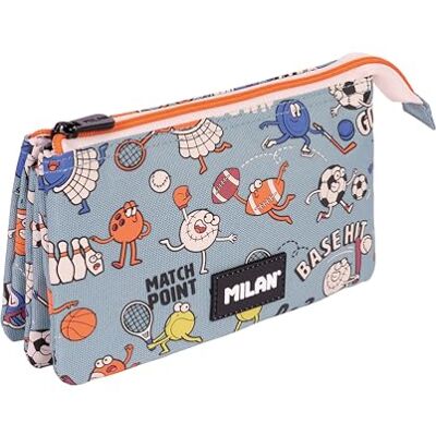 MILAN Pennfodral 5 fack speciell serie Sports MILAN Pennfodral 5 fack speciell serie Sports