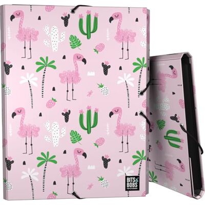 Grafoplás Grafoplas Skolmapp med 3 flikar, tropisk, bitar och bokar pop up-design, fodrad kartong, hårt omslag, foliostorlek, mjuk känsla, FSC-certifierad, perfekt som skolmaterial för dokumentarkivering Grafoplás Grafoplas Skolmapp med 3 flikar, tropisk, bitar och bokar pop up-design, fodrad kartong, hårt omslag, foliostorlek, mjuk känsla, FSC-certifierad, perfekt som skolmaterial för dokumentarkivering