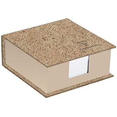 Clairefontaine 83530C Un Bloc Cube en Carton recouvert de Papier à base de Coques de Cacao contenant 320 Feuillets Unis 9,8x9,8 cm papier ivoire 90g 11x11x5 cm Collection Jeans&Cocoa Clairefontaine 83530C Un Bloc Cube en Carton recouvert de Papier à base de Coques de Cacao contenant 320 Feuillets Unis 9,8x9,8 cm papier ivoire 90g 11x11x5 cm Collection Jeans&Cocoa