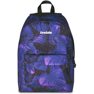 Invicta American Fantasy Shine skolryggsäck, lila, mono fack ryggsäck med PC-ficka 13 tum, 23 L, gymnasieryggsäck, universitet och fritid, för flickor Invicta American Fantasy Shine skolryggsäck, lila, mono fack ryggsäck med PC-ficka 13 tum, 23 L, gymnasieryggsäck, universitet och fritid, för flickor