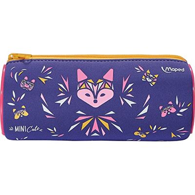 Maped Skol- och pysselpennfodral MINI CUTE – metalldragkedja – lila Maped Skol- och pysselpennfodral MINI CUTE – metalldragkedja – lila