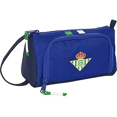 safta Unisex barn helpennfodral med öppningsbar ficka, Real Betis Balompié, 200 x 85 x 110 mm, blå och marinblå, Estándar, Blå och marinblå, Estándar safta Unisex barn helpennfodral med öppningsbar ficka, Real Betis Balompié, 200 x 85 x 110 mm, blå och marinblå, Estándar, Blå och marinblå, Estándar